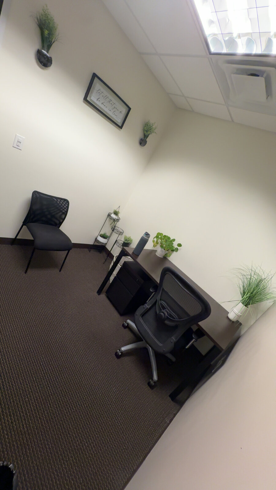 Therapy room at the Grow Together Therapy Dearborn office